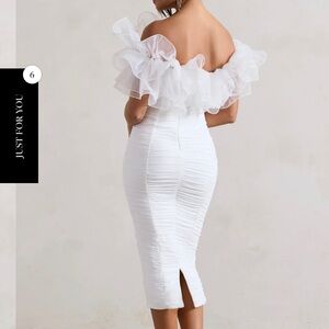 Gorgeous white midi dress